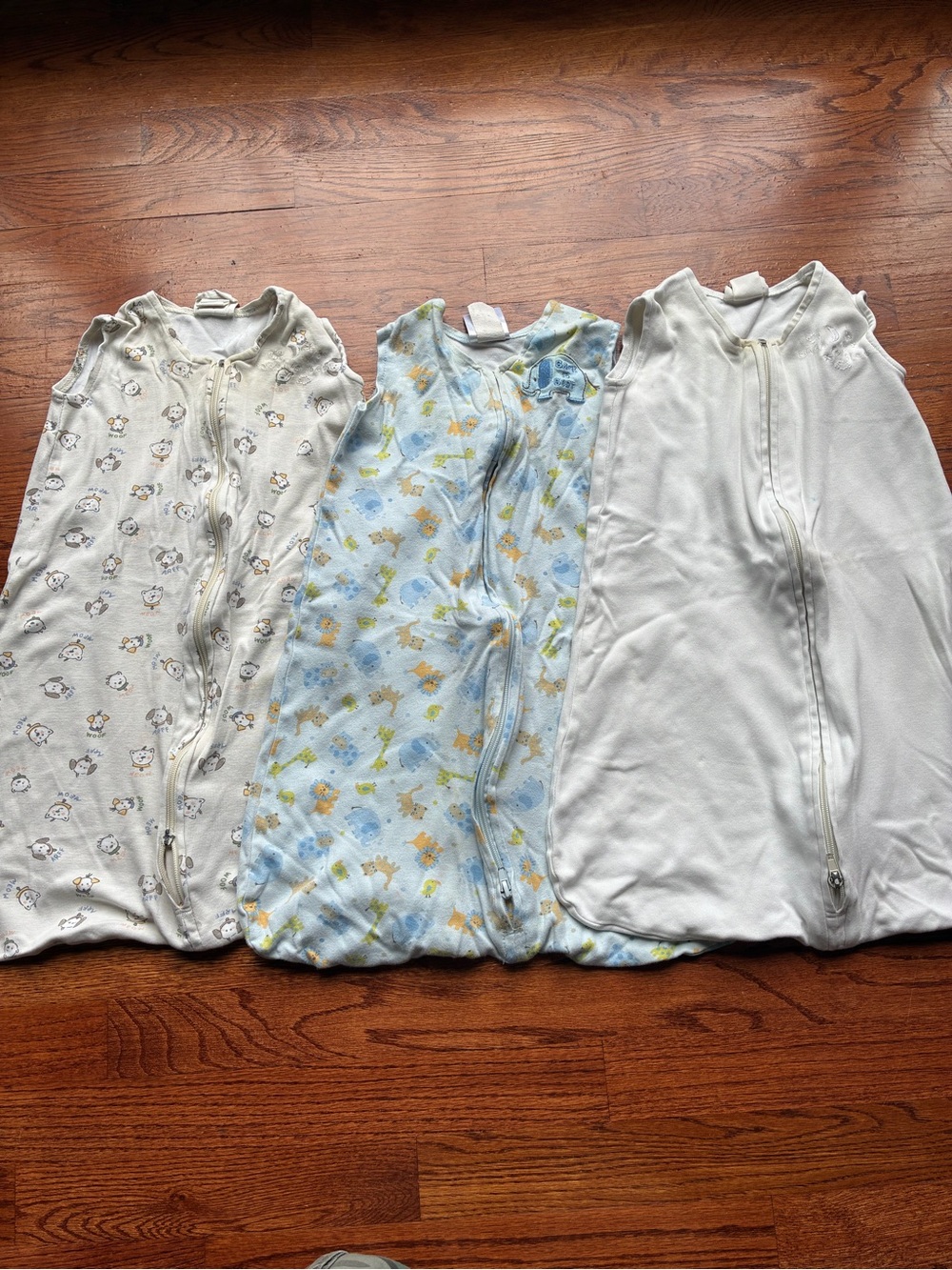 Lot of 3 Halo Sleep Sacks 0-6 Months Lightweight summer